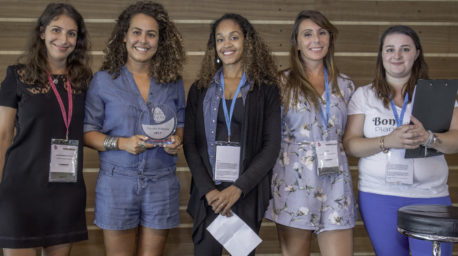 Remise du prix des mamans au salon Babycool Paris