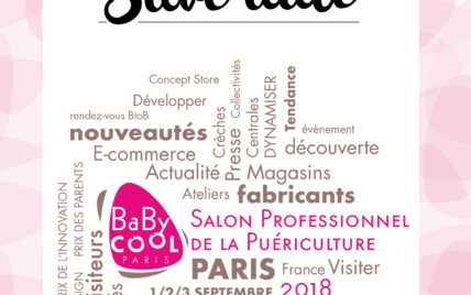 Save the date Babycool Paris 2018